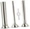 TOPPERFUN Non-Rusting Sausage Filler Tubes Breadcrumb Grinder Sausage Funnel for Mince Machine