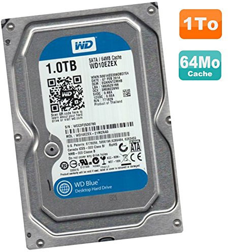 Western Digital WD10EZEX-21M2NA0 - Hard disk da 1 TB, SATA III, 3,5, 7200 giri/min, 64 MB