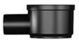 Vidage Wedi Fundo écoulement linéaire horizontal DN50