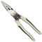 BOOSDEN Needle Nose Pliers Heavy Duty,9 inch Long Nose Pliers with Side Cutters, Wire Stripper Crimper Winding Pinching Function, Multitools Industrial Combination Pliers with a Portable Belt Holster