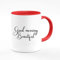 Tasse Good Morning Beautiful Hübsche Süße Guten Morgen Tasse mit Spruch Zitat lustig Motivtasse GZM-Shop