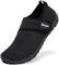 Racqua Wasserschuhe Schwimmschuhe Damen Strandschuhe Herren Badeschuhe Mit Klettverschluss Schwimmen Strandschuhe Frauen Barfuss Schnelltrocken Wasserschuhe Unisex Schwarz EU47