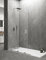 ALLSTONE KERES 1+1 Walk-in duschwand ohne Unter- und Oberprofil Glas 8 mm 135 cm