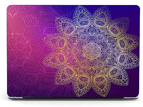 Berkin Art Case for 15 Microsoft Surface Laptop 5/4/3, 2022, 2021, 2019 Metal Palm Model 1872/1873 /1953/1979 with Keyboard Cover & Screen Protector Cloisonnism Symmetrical