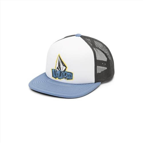 Volcom Kids Sticker Stamp Trucker Cap One Size, weiß
