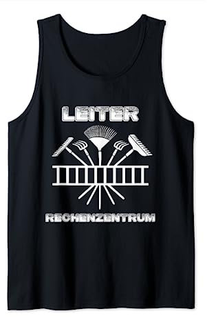 Leiter Rechenzentrum Kleingärtner Kleingartenverein Harke Tank Top