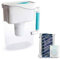 Phox Wave 11-Cup Water Filter Pitcher with Refillable Cartridge, Fridge-Door Size | 30-Day Supply (Clean Pack)