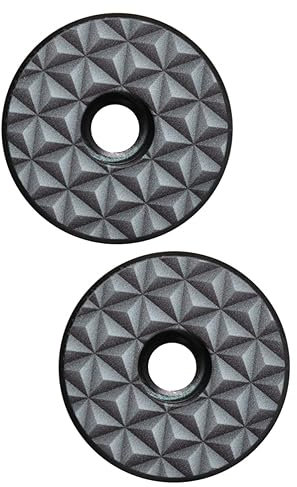 Toddmomy 2 Pièces Couvercle du Bol Capuchon De Casque De Vélo Accessoires De Vélo Bouchon De Casque VTT Casque De Vélo De Montagne Couvercle De Roulement De Direction Perles Éparses Chapeau