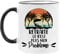 Fatbaby Mug Humour Retraite Tasse Message Drôle Collègue. Idée Cadeau Original pour Départ en Retraite Retraité Ami Travail Bureau Homme Femme pour Anniversaire Noël. Souriez dès le Réveil.