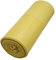 SKIR'CO (20 pcs) Garbage Bags 160 Litre, Yellow Refuse Sacks 90 x 110 cm, Dustbin Bags, Yellow Colour Bin Liners