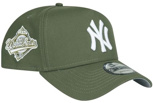 New Era 9Forty A-Frame Cap - WS New York Yankees Oliv