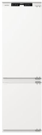 Gorenje NRKI517E41 Einbau-Kühl-Gefrierkombination/178er Nische/Schlepptürscharnier/EEK:E/NoFrost DualAdvance/252L/AdaptTech/SuperCool/ConvertActive/EcoMode/HxBxT:177,2x54x54,5cm/Weiß