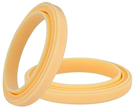 Mivanta 2 Stück Espressomaschinen Dichtung Silikonmaterial in Lebensmittelqualität, Silikon Ersatz Dichtungen The Barista Express für BES875UK SES875BKS SES875 SES875BTR2GUK1(2,COLOR:Yellow)