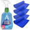 Astonish Window and Glass Cleaner + 4 Microfibre Cleaning Cloth | Window Cleaning Equipment, Window Cleaner, Astonish Cleaning Products