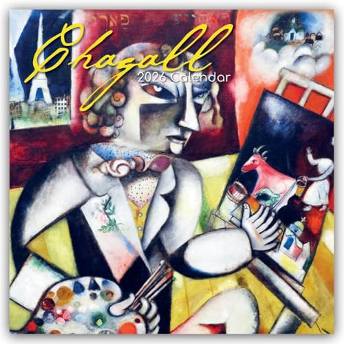 Chagall 2026 – Marc Chagall – 16-Monatskalender: Original The Gifted Stationery Co. Ltd [Mehrsprachig] [Kalender] (Wall-Kalender)