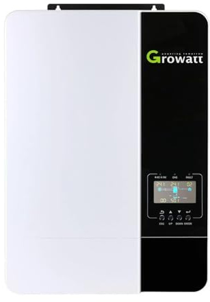 Voltacon Growatt 5kW Off-Grid SPF5000-ES 48V Inverter MPPT Ladegerät - Einphasige 230vac WLAN-Überwachung
