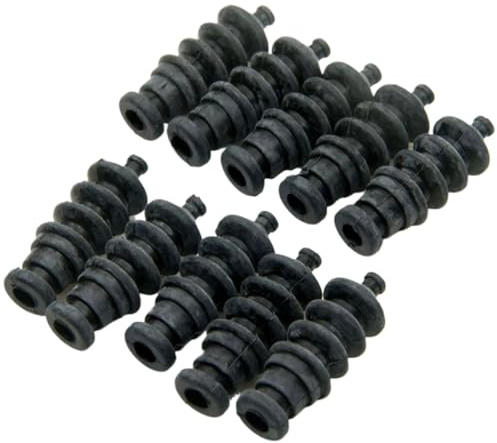 RC Autos Zubehör Für Boot Servo Schubstange Dichtung Zu Ruder Push Wasserdichte Gummi Faltenbalg Modell 37mm Länge RC Zubehör(10PCS)
