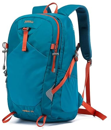 Waniki 30L Wanderrucksack Herren Damen Reiserucksack Wasserdicht Rucksack | Outdoor Trekkingrucksack Leicht Groß Rucksäcke Backpack Tagesrucksack für Wandern Radfahren Klettern Camping Sport Reisen