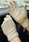 Sommer Herren Handschuhe Fingerlos Fitness Halbfinger Baumwolle Fahrradhandschuhe Anti-Rutsch, Anti-UV Schutz, Atmungsaktiv Sporthandschuhe Traininghandschuhe Gloves für Fahren Golf Outdoor Motorrad