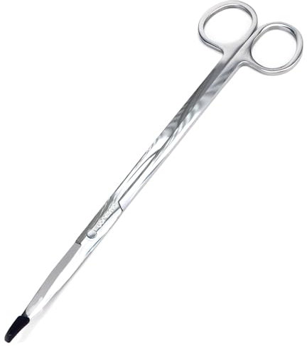 VORESTIC Aquarium Schere 25cm, Gerade Schere Aquarium Lang, Terrarium Schere, Aquascaping Schere, Lange Schere für Aquarium Pflanzen