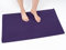 Cotton Paradise rutschfeste Badematten für Badezimmer, 100% Baumwolle, 50,8 x 86,4 cm, weich, saugfähig, schnell trocknend, maschinenwaschbar, Boden-Badematte, lila Badteppich