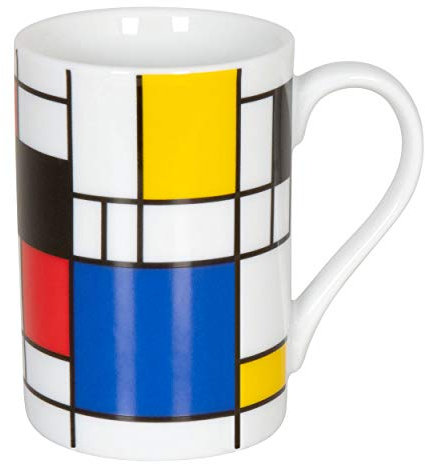 Könitz Bauhaus Hommage Small Fragments Mini Becher, Tasse, Espressotasse, Espresso, Porzellan, 80 ml, 11 1 353 1907