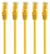 LMS Data Ethernet Cat 6 RJ45 UTP Patch LAN Cable Cord/Compatible with CAT.5, CAT.5e and CAT.7 for Modem, PC, Router, Laptop, Patch Panels, Fast Performance - 0.5M