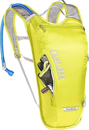 CAMELBAK Unisex – Erwachsene Classic Light Trinkrucksack, Safety Yellow/Silver, One Size