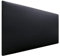 DHOME Cabecero de Polipiel o Tela AQUALINE Liso cabeceros Cabezal tapizado Cama Lujo (Polipiel Negro, 95cm (Camas 70/80/90))