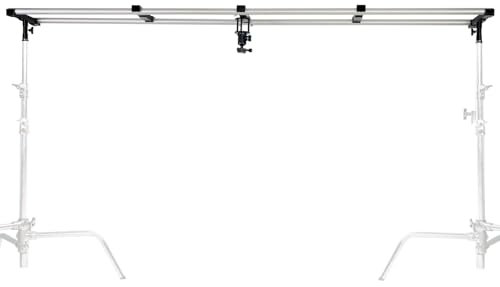PROAIM Overhead 3,65 m Modular Studio Rig für Kamera/Gimbal/Licht-Setups | für Overhead-Tischaufnahmen | für Fotografie, Videografie | Traglast bis zu 11 kg | Adaptiert 1,2 m & 2,4 m Länge