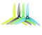KEYESMINER Drohnenzubehör für IFlight Nazgul F5 Propeller 5135 10 Paar 20 Stück 5,1 x 3,5 x 3 3-Blade PC Freestyle Propeller für RC FPV Freestyle 5 Zoll Drohnen DIY Teile für IFlight Nazgul F5