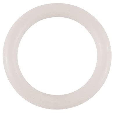 PFIFF 005023 Ersatzring aus Gummi für Sicherheitssteigbügel, 2X Gummiring, Weiß