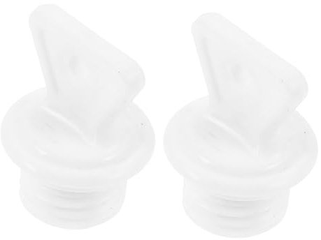 Healeved 2pcs Hot Water Bottles Plugs Small Caps for Hot Bag Small Stoppers for Hot Bags Hot Water Sack Plugs Hot Water Sacks Plug Seal Stoppers Warm Water Bag White Rubber Leak Stopper