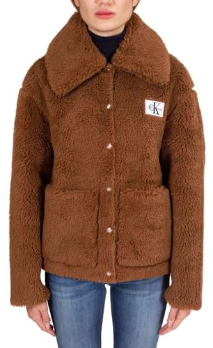 Calvin Klein Short Sherpa Jacket - S