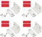 4 Stück Magnetschnäpper Magnete für Schranktüren, Selbstklebend Schrankmagnete Mit Schraube, tür magnet, türmagnete, Silbrig Ultra Dünn L-Shaped Türmagnete für Schranktüren, schubladen, Möbel
