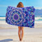 volumoon Toalla de Playa de Microfibra, Toalla de Baño Portátil Secado Rápido Sin Arena, Toalla Playa Microfibra Grande, para Piscina, Camping, Yoga, Gimnasio, Deportes y Viaje (150 x 75 cm)