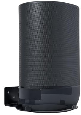 shinar Soporte de Pared de Metal Compatible con Sonos Move 1/2, Soporte de Montaje Compatible con Sonos Move 1/2 Soporte de Pared máx. 12 kg, (Negro)