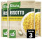 Knorr - Risotto Pointe de Safran - plat cuisiné en 12min - simple et rapide - riz 100% italien - lot de 3