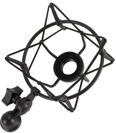 Supporto Antiurto per Microfono per Neumann TLM103 TLM193 TLM127 TLM170 MK4, Supporto Antiurto per Microfono Professionale in Lega di Zinco (GOLD)