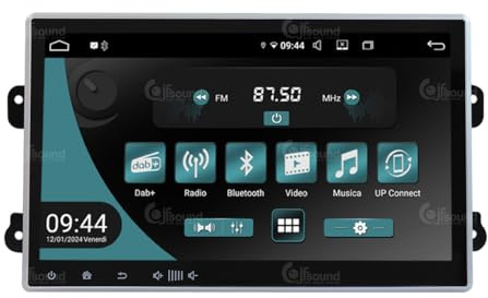 Autoradio für FIAT Ducato 8 Ohne Original-Radio Android GPS Bluetooth WiFi USB DAB+ Touchscreen 10 8core Carplay AndroidAuto