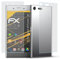atFoliX Panzerfolie kompatibel mit Sony Xperia XZ Premium Schutzfolie, entspiegelnde und stoßdämpfende FX Folie (3er Set)