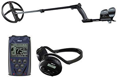 XP DEUS 28 X35 RC WS4 Metalldetektor mit Fernbedienung, WS4 Wireless Headset und 28cm Scheibe X35