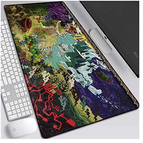 Tapis De Souris ACG Monster Hunter 900X400Mm, Tapis De Souris Gaming De Précision Et De Rapidité avec Base De 3Mm D'Épaisseur, pour Ordinateurs Portables, Pc