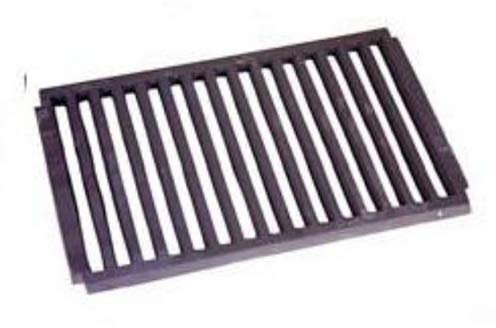 Large Dog Fire Grate Flat - Cast Iron