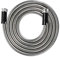 BEAULIFE Short Metal Stainless Steel Garden Hose 10 Feet Drinking Rv Water Hose Dehumidifier Drain Hose Connector Extension Attachments 3/4” Hose Bib Faucet Reel Extender for Outdoor