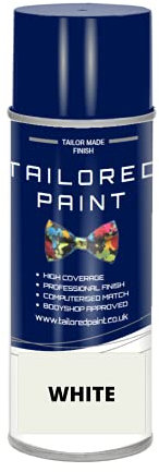 Tailored Paint Heat Resistant Brake Caliper Paint For Car & Motorcycle (Shiny Finish, White)