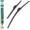 HEYNER® Scheibenwischer Set passend für MAZDA CX-5 (02.2017-10.2024) HYBRID Flachbalkenwischer Frontscheibenwischer