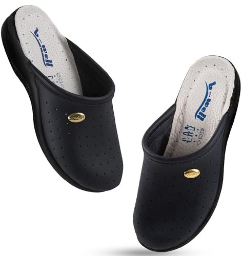 B-well Zuecos Sanitarios Mujer y Hombre Antibacterias Suecos Sanitarios Mujer y Hombre Tallas 35-46 Azul 39