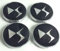 HEYCE 4 Stück Radnabenkappen Nabendeckel Felgendeckel Felgenkappen Radnabenabdeckung Radkappen 60mm für Citroen DS3 DS6 DS7