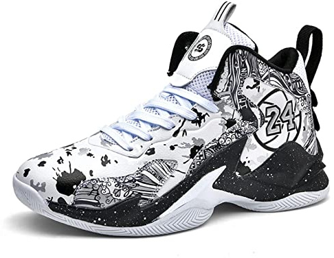 Ucilxi Basketballschuhe High-Top Style für Jugendliche, Herren und Damen, rutschfest Langlebig Atmungsaktive Sport Turnschuhe für Training und Alltag